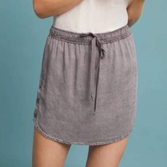 Cloth & Stone Tencel Mini skirt - Picture 1 of 3
